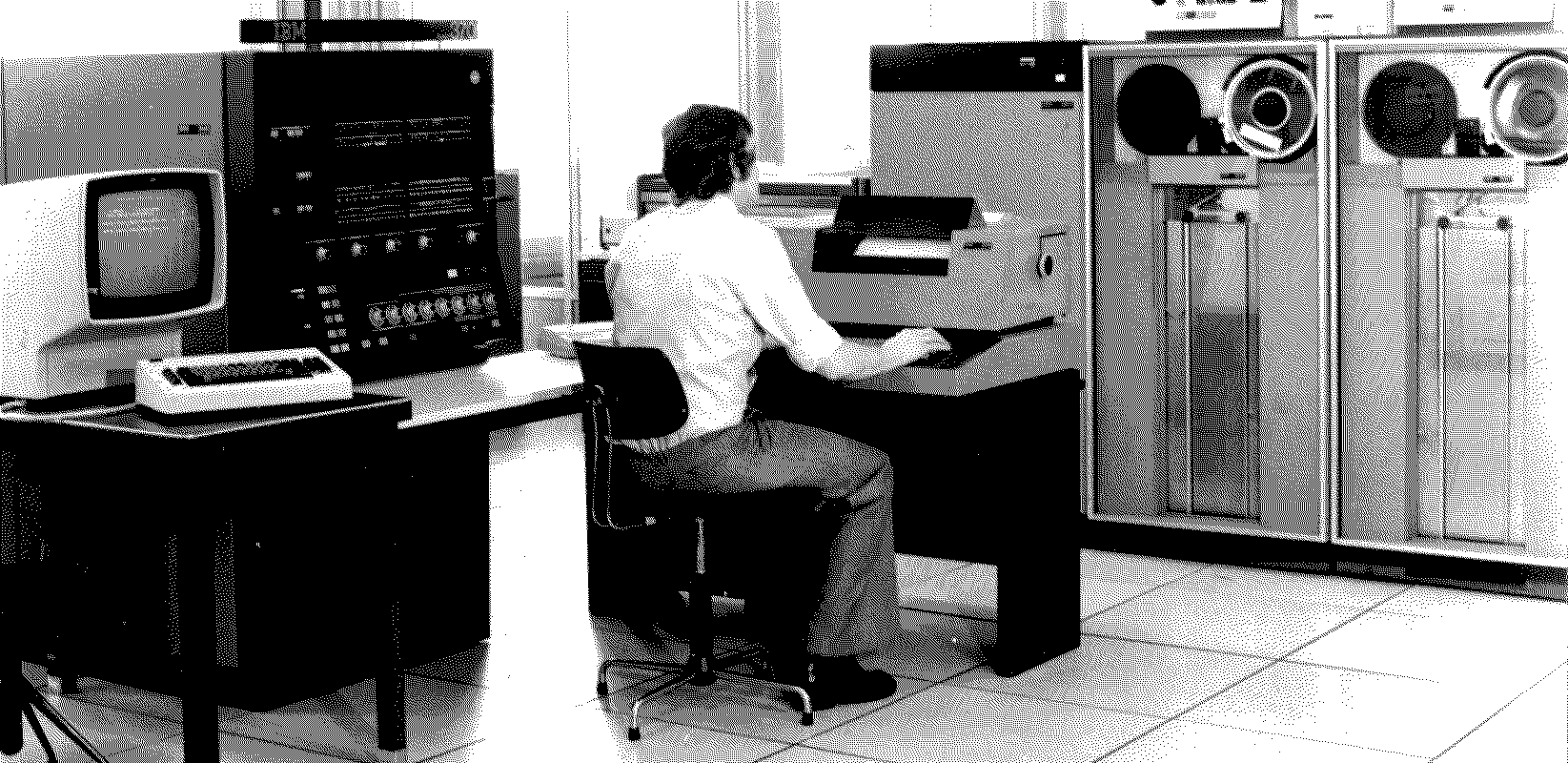 Cover image for the program titled "COMPUTER SAYS HELLO"